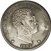1883 S$1 Hawaii Dollar MS62 PCGS. The sizable Hawaii d 
