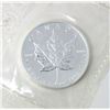 Image 2 : Uncut Sheet of Ten Silver Canada Maple Leaf Coins