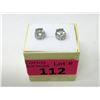 Image 2 : New Green Amethyst & Diamond Earrings
