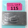 Image 1 : 1 Oz .999 Titanium Brown Snake Bar