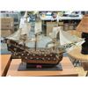 Image 1 : Large Ship Model - 7" x 30" x 25" tall