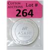 Image 1 : 1 Oz. Asahi Refining .999 Silver Art Round