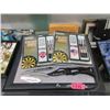 Image 1 : 2 New Packs of Darts and 4 Knives