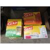 Image 1 : 5 Boxes of Assorted Glad Garbage Bags
