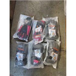 6 Pairs of Andake "Aquatrail" Gloves