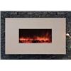 Image 1 : New Dynasty Wall-Mounted Electric Fireplace