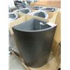 Image 1 : New 34" Tall Black Ficonstone Planter