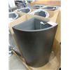 Image 1 : New 34" Tall Black Ficonstone Planter