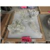 Image 1 : 5 Rare Lamerien Quartz Clusters - From Bulgaria