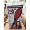 Image 1 : 3 New "Simply Straight" Electric Hair Brushes