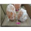 Image 1 : 2 New Himalayan Salt Lamps  - With Bulbs & Cords