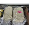 Image 1 : 2 Packages of 12 Leather Mitts