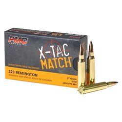 PMC XTACM 223REM 77GR OTM SIERRA BT - 20 Rds