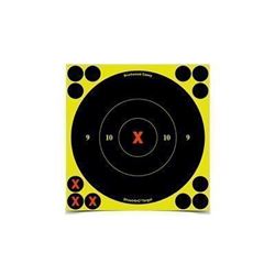B/C SHT-N-C RND BULLSEYE TGT 100-6"