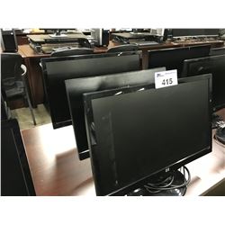 3 HP 23" LCD MONITORS