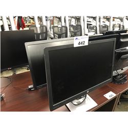 2 HP 23" LCD MONITORS