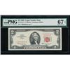 Image 1 : 1963 $2 Legal Tender STAR Note PMG 67EPQ