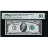 Image 1 : 1928 $10 Boston Federal Reserve Note PMG 64