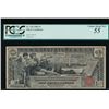 1896 $1 Educational Silver Certificate PCGS 55