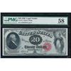 Image 1 : 1880 $20 Legal Tender Note PMG 58