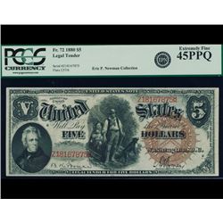 1880 $5 Legal Tender Note PCGS 45PPQ