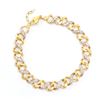 Image 1 : Plated 18KT Yellow Gold Diamond Bracelet