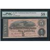 Image 1 : 1864 $5 Confederate States of America T-69 PMG 58EPQ