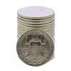 Image 2 : Roll of (20) Brilliant Uncirculated 1963 Franklin Half Dollar Coins