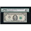 Image 1 : 1974 $100 Minneapolis Federal Reserve STAR Note PMG 67EPQ