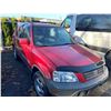 Image 2 : 1998 HONDA CRV RED 4 DOOR SUV VIN#JHLRD1855WC809456