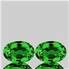 Image 1 : Natural Emerald Green Tsavorite Garnet Pair{VVS}