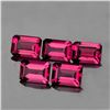 Image 1 : Natural Raspberry Pink Rhodolite Garnet 5 Pcs - FL