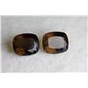 Image 1 : Natural Smoky Quartz Pair 13x11 MM - Flawless- VVS