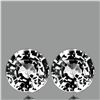 Image 1 : Natural AAA Fire White Sapphire Pair{Flawless-VVS1}