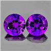 Image 1 : Natural AAA Purple Amethyst Pair{Flawless-VVS1}