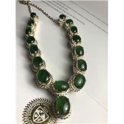 Natural Burma Jade/Jadite Type A Necklace - Untreated