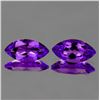 Image 1 : Natural Purple Amethyst Pair{Flawless-VVS1}