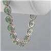 Image 2 : GORGEOEUS NATURAL UNHEATED EMERALD TENNIS BRACELET