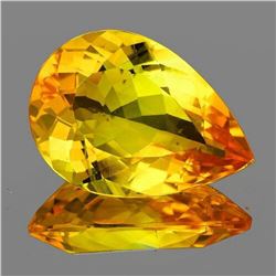 Natural Golden Yellow Citrine [Flawless-VVS]