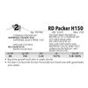 Image 1 : RD Packer H150