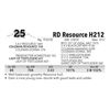 Image 1 : RD Resource H212