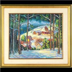 Hella Broeske Shattuck, Oil on Canvas