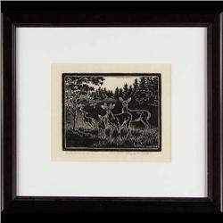 Elizabeth Norton, Linocut