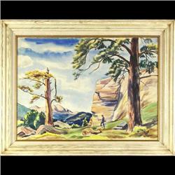 Alfred Wands, Watercolor