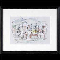 Ken Goehring, Ink & Watercolor