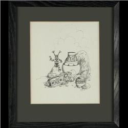 Neil David, Pen & Ink