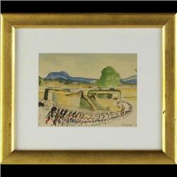 Stanley Mullen, Watercolor