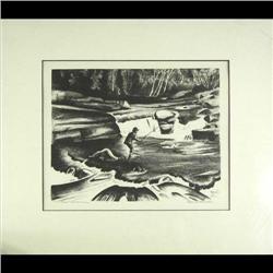 Alfred Wands, Lithograph