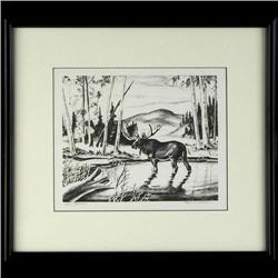 Alfred Wands, Lithograph