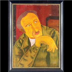 Leslie A. Goss, Oil on Board